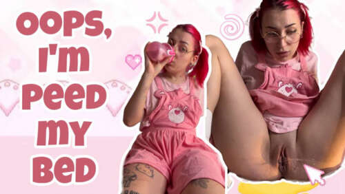 cutielanalova – OOPS I PEED MY BED 1080p - Cover