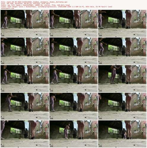 Reell - 05 05 2022 2435512828 - Femdom Outdoors Snake Bullwhip 1080p - Preview