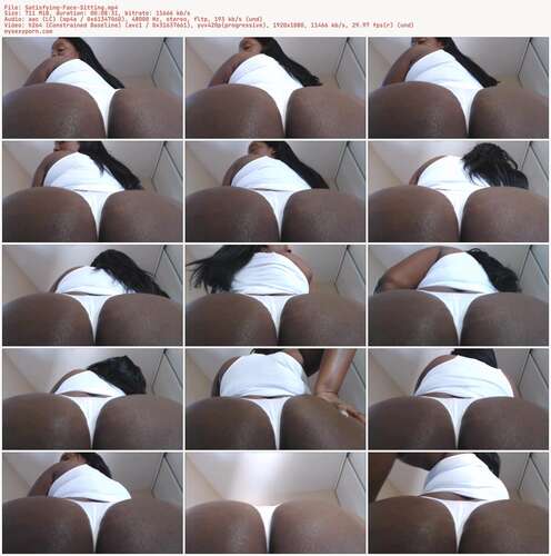 BlackHottie - Satisfying Face Sitting 1080p - Preview