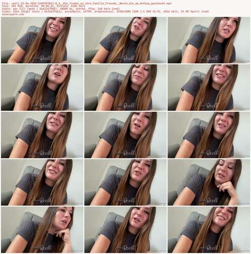 Reell - 15 06 2022 2489592811 - Q A Wie Findet Es Ihre Familie Freunde Waren Die Am Anfang Geschockt 1080p - Preview