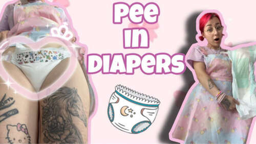 cutielanalova - DADDY I PEED IN DIAPERS 1920p - Cover