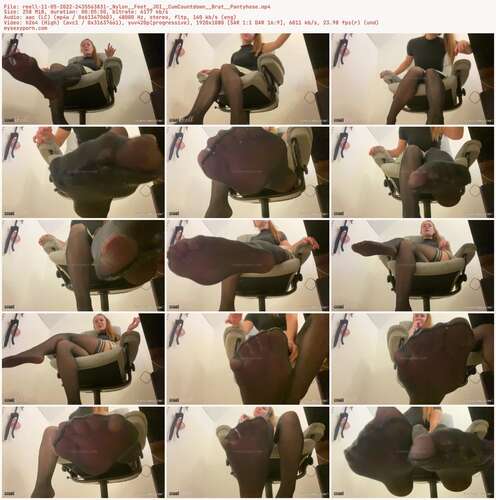 Reell - 11 05 2022 2435563831 - Nylon Feet Joi Cumcountdown Brat Pantyhose 1080p - Preview