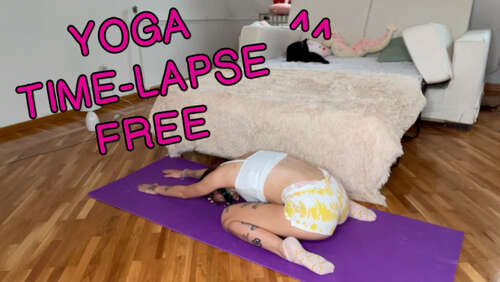 cutielanalova – YOGA TIME LAPSE FREE 1080p - Cover