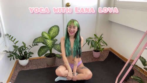 cutielanalova – NAKED MORNING YOGA 1080p - Cover