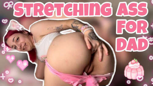 cutielanalova - STRETCHING ASSHOLE FOR DADDY 1080p - Cover