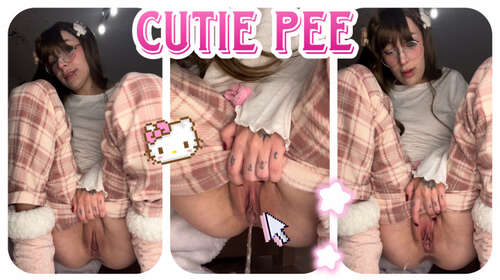 cutielanalova - CUTIE PEE IN FRONT OF YOU 2160p - Cover