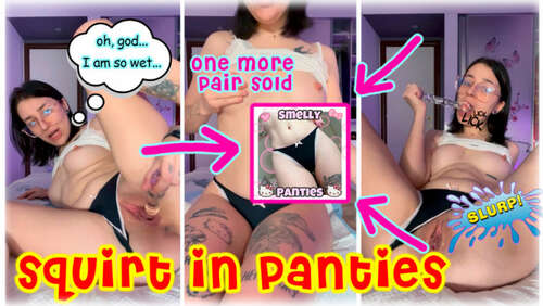 cutielanalova - SQUIRT IN PANTIES 1080p - Cover