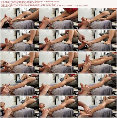 Reell - 22 05 2022 2463515084 - Livestream Footmassage Dirtyweathertalk 360p - Preview