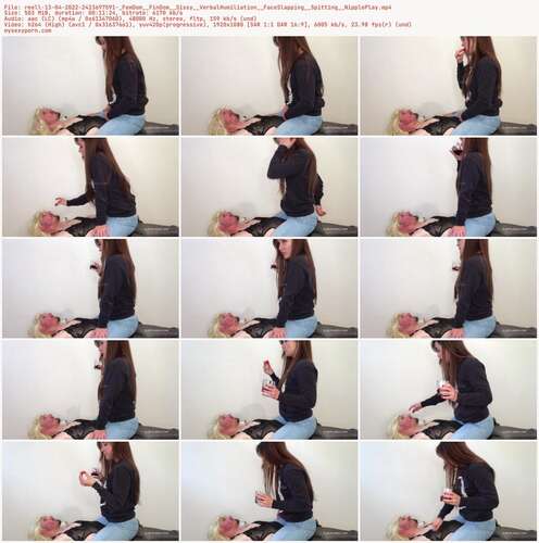 Reell - 13 04 2022 2423697591 - Femdom Findom Sissy Verbalhumiliation Faceslapping Spitting Nippleplay 1080p - Preview