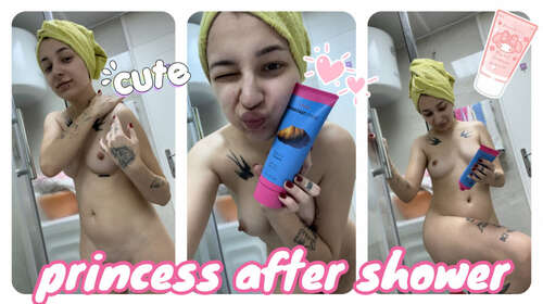 cutielanalova – PRINCESS AFTER SHOWER 1080p - Cover