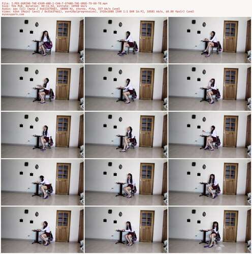 _Arlequin_ - I PEE DURING THE EXAM AND I CAN T STAND THE URGE TO GO TO 1080p - Preview