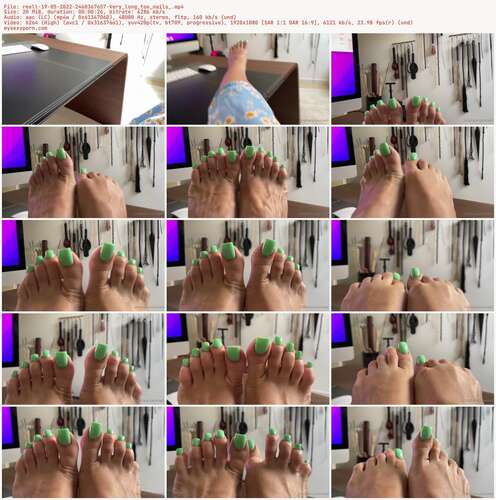 Reell - 19 05 2022 2460367657 - Very Long Toe Nails 1080p - Preview