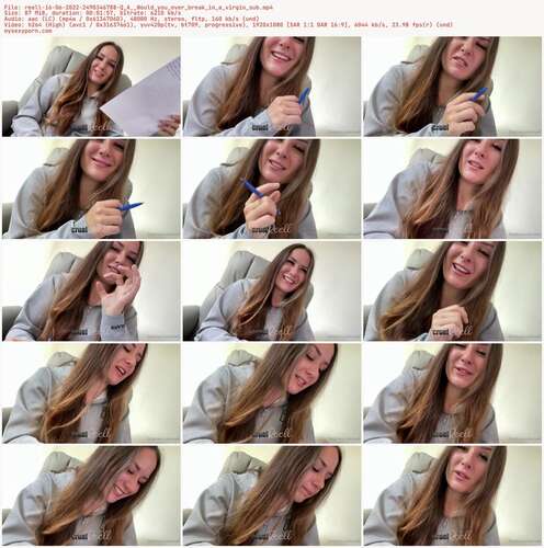 Reell - 16 06 2022 2490346788 - Q A Would You Ever Break In A Virgin Sub 1080p - Preview