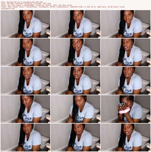 BlackHottie - Nervous GF Let s you Watch Her Pee 720p - Preview