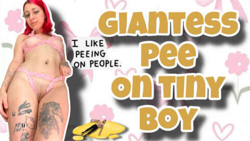 cutielanalova - GIANTESS PEEING ON TINY BOY 1080p - Cover