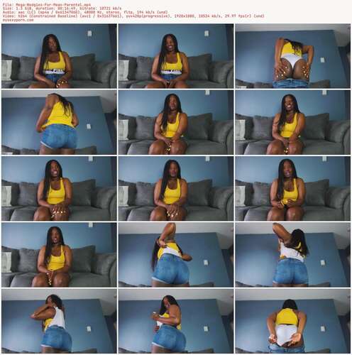 BlackHottie - Mega Wedgies For Mean Parental 1080p - Preview