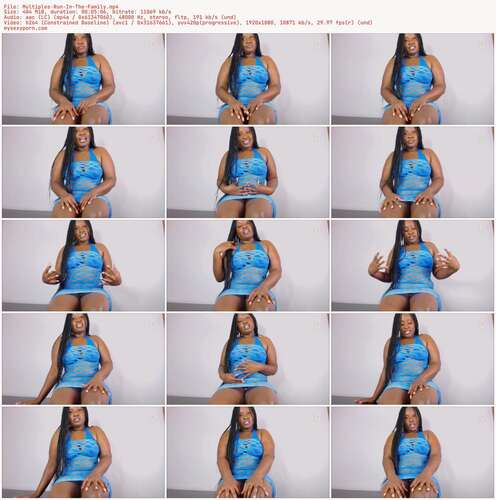 BlackHottie - Multiples Run In The Family 1080p - Preview