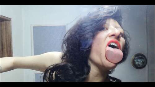 _Arlequin_ – FACE FETISH IN GLASS WITH RED LIPSTICK 1080p - Cover