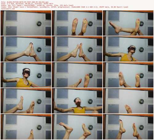 _Arlequin_ - GLASS FETISH WITH MY FEET AND MY SALIVA 1080p - Preview