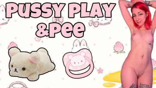 cutielanalova – PUSSY PLAY AND PEE 1080p - Cover