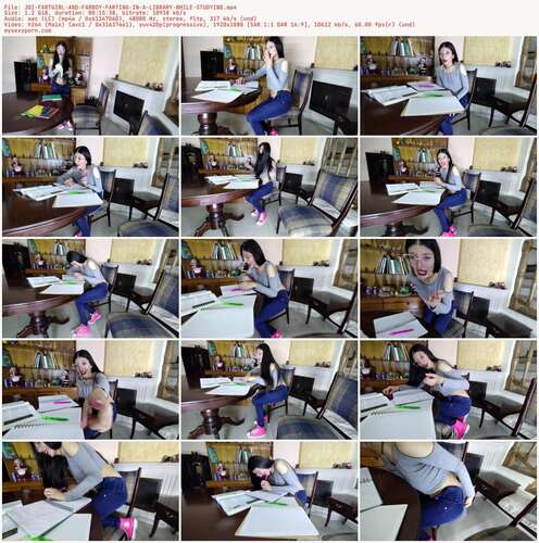 _Arlequin_ - JOI FARTGIRL AND FARBOY FARTING IN A LIBRARY WHILE STUDYING 1080p - Preview