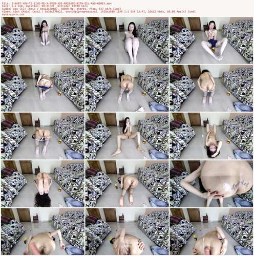 _Arlequin_ - I WANT YOU TO GIVE ME A GOOD ASS MASSAGE WITH OIL AND HONEY 1080p - Preview