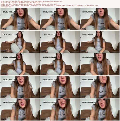 Reell - 13 05 2022 2432806373 - Slave Task Be Useful While Watching My Porn 360p - Preview