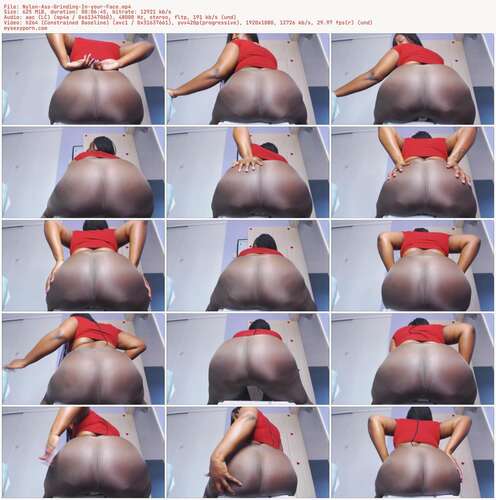 BlackHottie - Nylon Ass Grinding In your Face 1080p - Preview