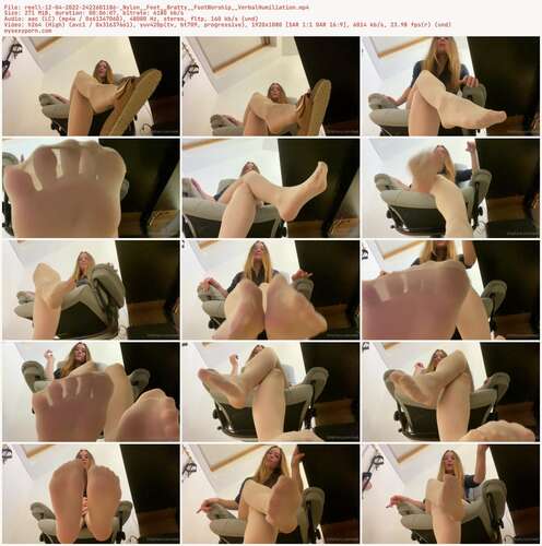 Reell - 12 04 2022 2422601186 - Nylon Feet Bratty Footworship Verbalhumiliation 1080p - Preview