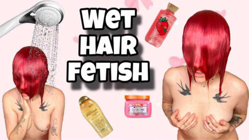 cutielanalova - WET HAIR FETISH 2160p - Cover