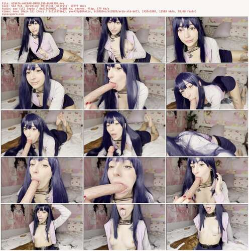 cutielanalova - HINATA AHEGAO DROOLING BLOWJOB 1080p - Preview