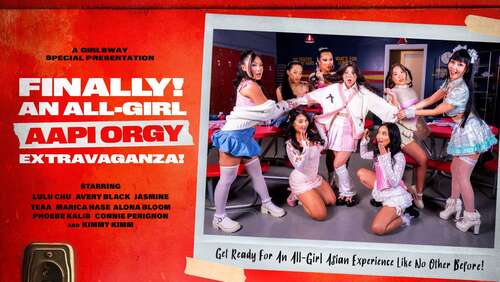 Girls Way - An All Girl Asian Orgy Extravaganza [1080p] - Cover