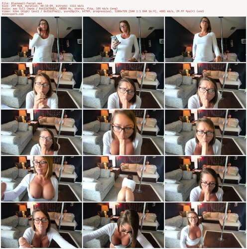 LauranVickers - Blackmail Facial 720p - Preview