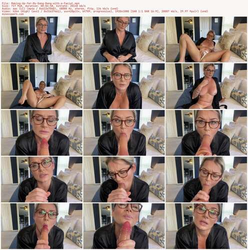 LauranVickers - Making Up for My Gang Bang with a Facial 1080p - Preview