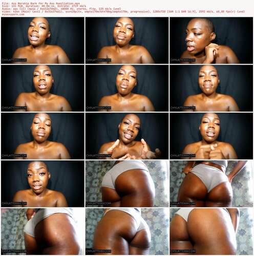 Chylattexxx - Ass Worship Bark For My Ass Humiliation 720p - Preview