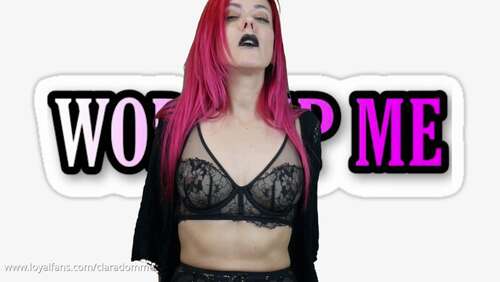 Claradomme – Gods Are Made To Be Worshipped! 1080p - Cover