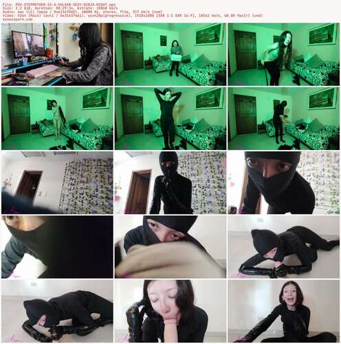 _Arlequin_ - POV STEPMOTHER IS A VULGAR SEXY NINJA NIGHT 1080p - Preview