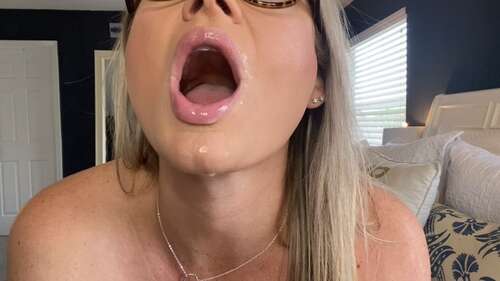 LauranVickers - Blowjob and Cum Play 1080p - Cover