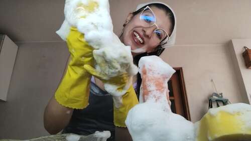 _Arlequin_ – JOI MOM WILL WASH YOUR DICK WITH SOAPY LATHER AND BIGSPONGES 1080p - Cover