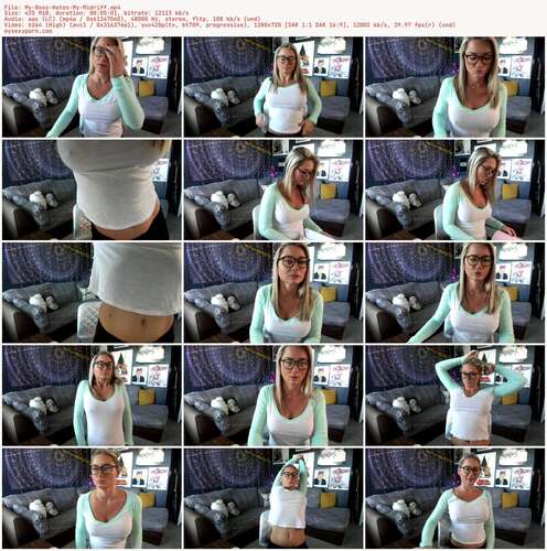 LauranVickers - My Boss Hates My Midriff 720p - Preview