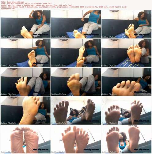 Chylattexxx - Just Soles Joi 1080p - Preview