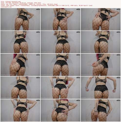 Claradomme - Fishnet Assnosis 1080p - Preview