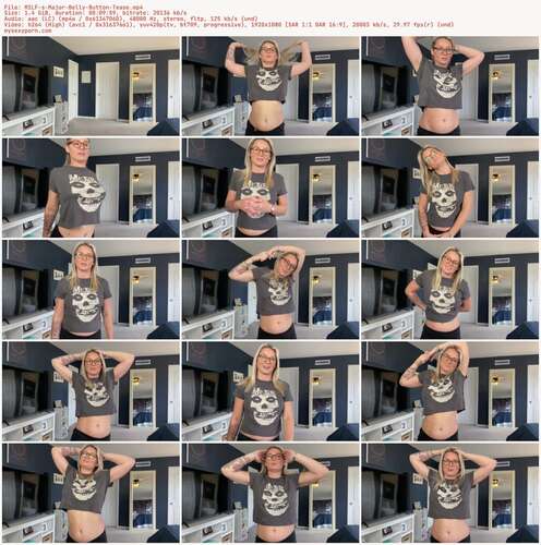 LauranVickers - MILF s Major Belly Button Tease 1080p - Preview