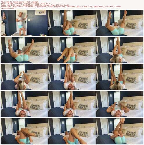 LauranVickers - Cum to Cousin Lauran s Hot Legs 1080p - Preview