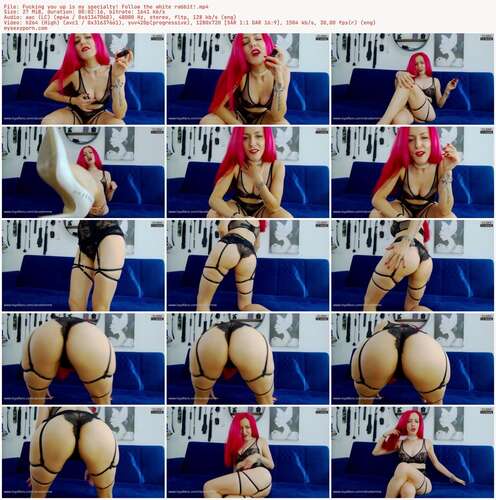 Claradomme - Fucking You Up Is My Specialty! Follow The White Rabbit! 720p - Preview