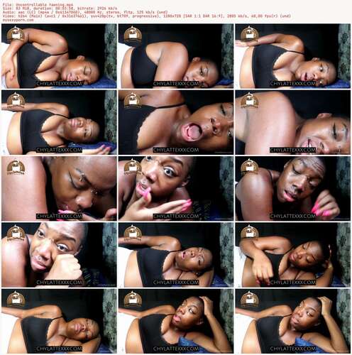 Chylattexxx - Uncontrollable Yawning 720p - Preview