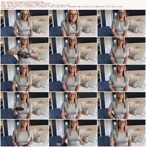 LauranVickers - Leather Glove Spanks from Step Mommy 1080p - Preview