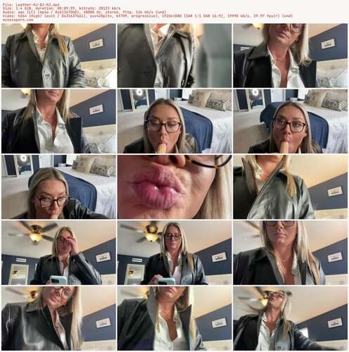 LauranVickers - Leather HJ BJ HJ 1080p - Preview