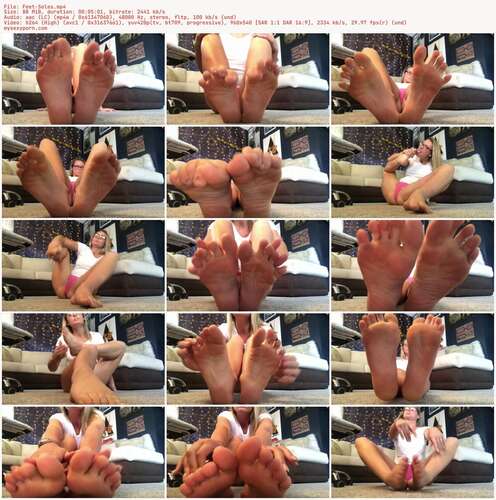 LauranVickers - Feet Soles 540p - Preview