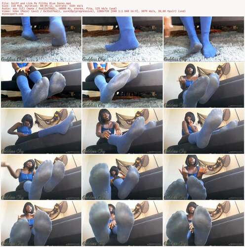 Chylattexxx - Sniff And Lick My Filthy Blue Socks 720p - Preview
